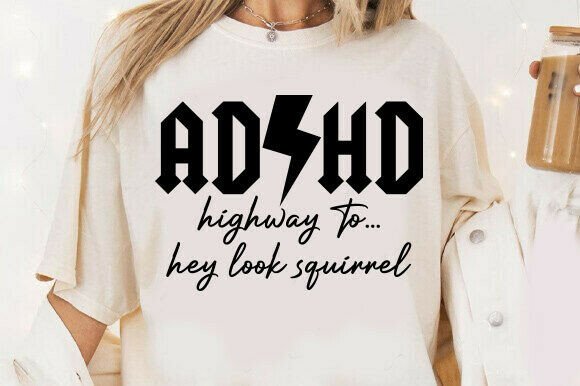 ADHD Highway SVG: Graphics for T-Shirt Designs