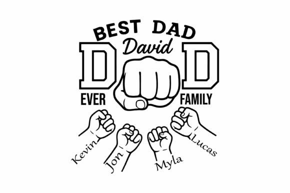 Best Dad Fist Bump Graphics for T-Shirt Designs