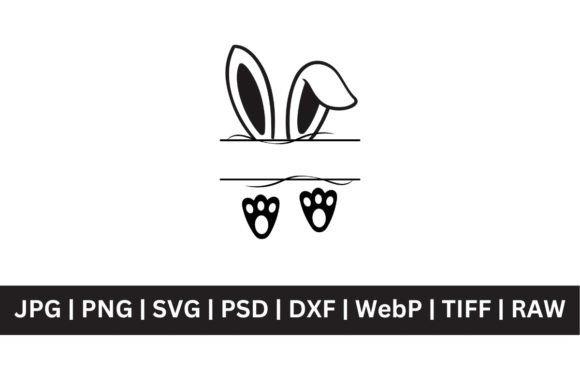 Easter Monogram SVG: Graphics for T-Shirt Designs