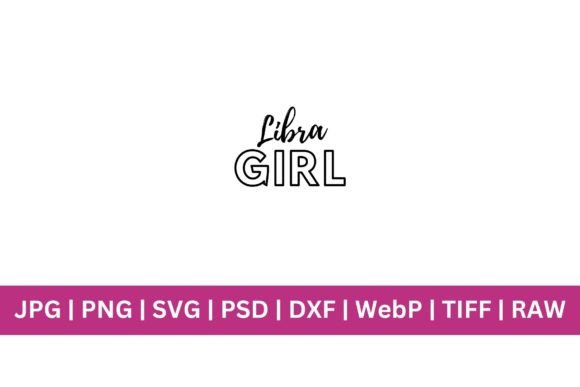 Libra Queen SVG: Graphics for T-Shirt Designs