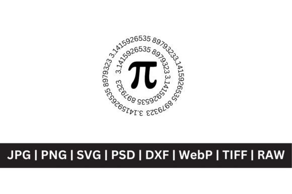 Pi Day Svg Graphics for T-Shirt Designs