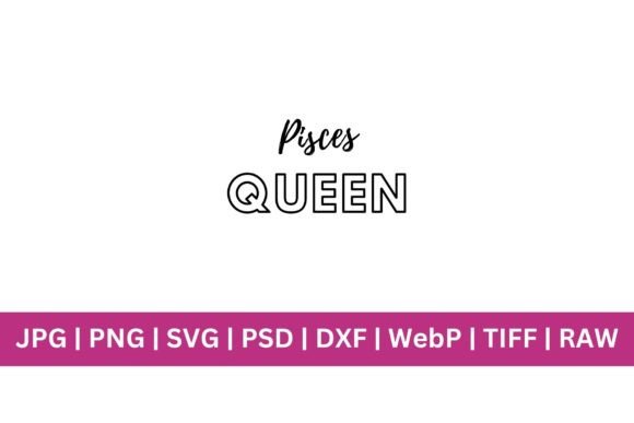 Pisces Queen SVG for Graphics & T-Shirt Designs