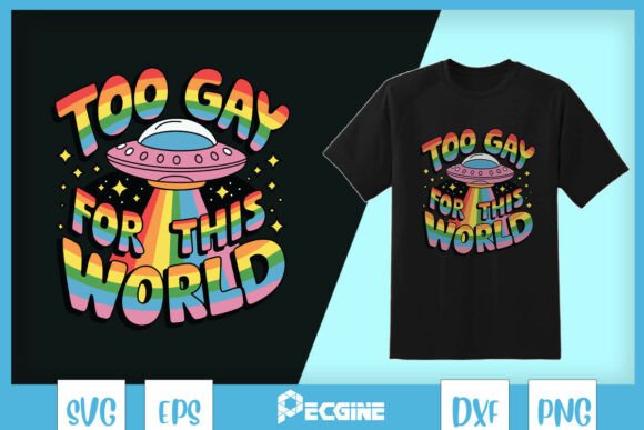 Retro Pride SVG for T-Shirt Designs & Graphics