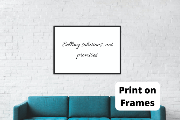 Selling Solutions Not Promises: Graphics for T-Shirt Designs