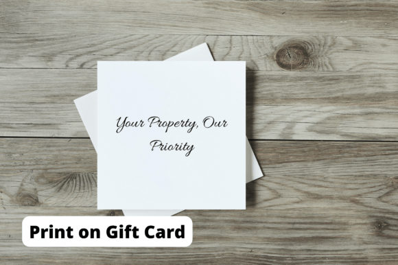 Your Property Our Priority SVG for Graphics & T-Shirt Designs
